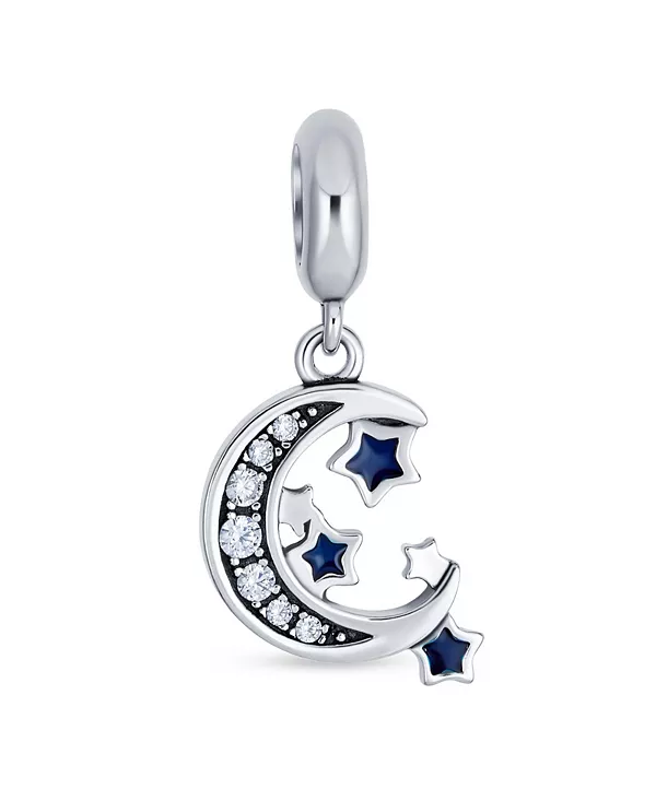 Браслет из стерлингового серебра с подвеской в виде полумесяца и звезды Bling Jewelry, silver
Браслет из стерлингового серебра с подвеской в виде полумесяца и звезды Bling Jewelry, silver