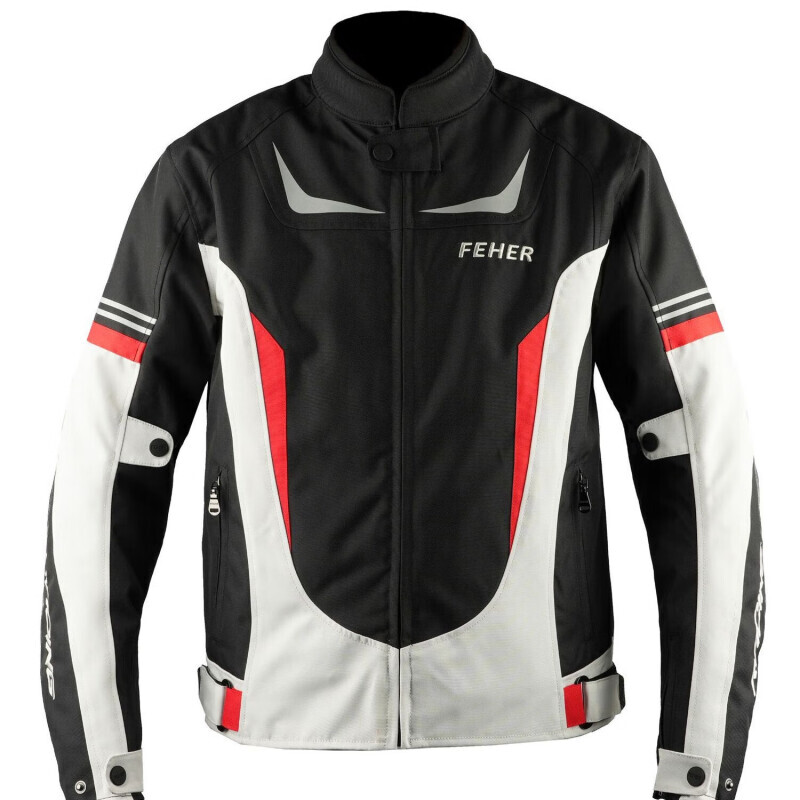Мужская мотоциклетная куртка Mountainpeak FEHER всесезонная 3XL, черный/белый/красный 
Мужская мотоциклетная куртка Mountainpeak FEHER всесезонная 3XL, черный/белый/красный