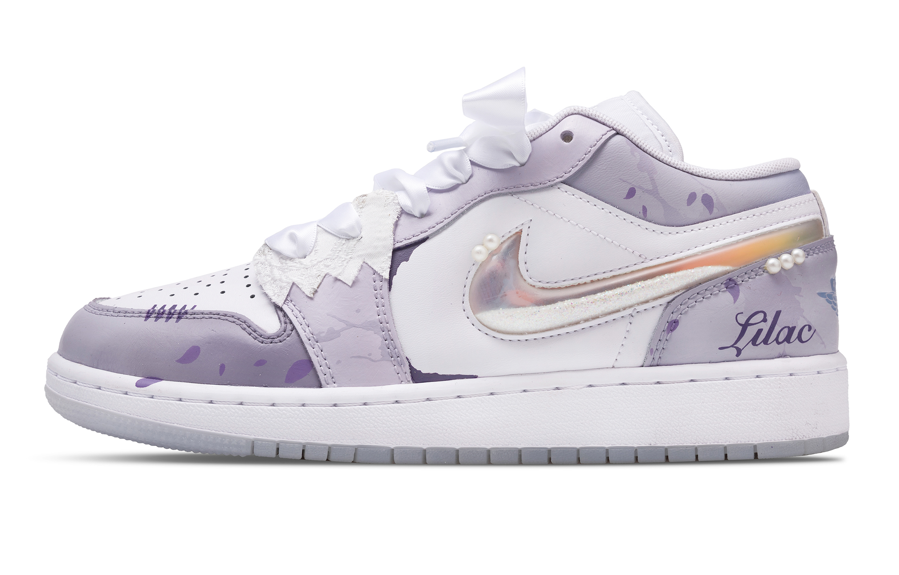 Баскетбольные кроссовки Air 1 с противоскользящей амортизацией и низким верхом для детей и подростков Jordan, лаванда
Баскетбольные кроссовки Air 1 с противоскользящей амортизацией и низким верхом для детей и подростков Jordan, лаванда