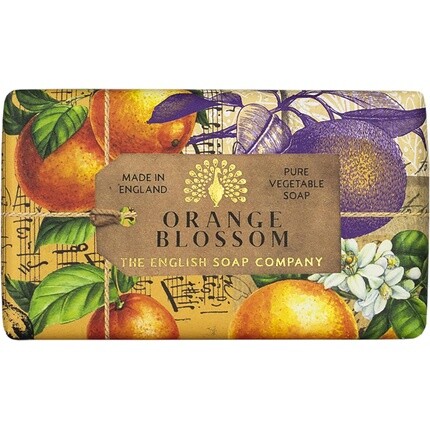 Anniversary Wrapped Soap Piece Orange Shea Butter Увлажняющее мыло для лица и тела 190 г The English Soap Company
Anniversary Wrapped Soap Piece Orange Shea Butter Увлажняющее мыло для лица и тела 190 г The English Soap Company