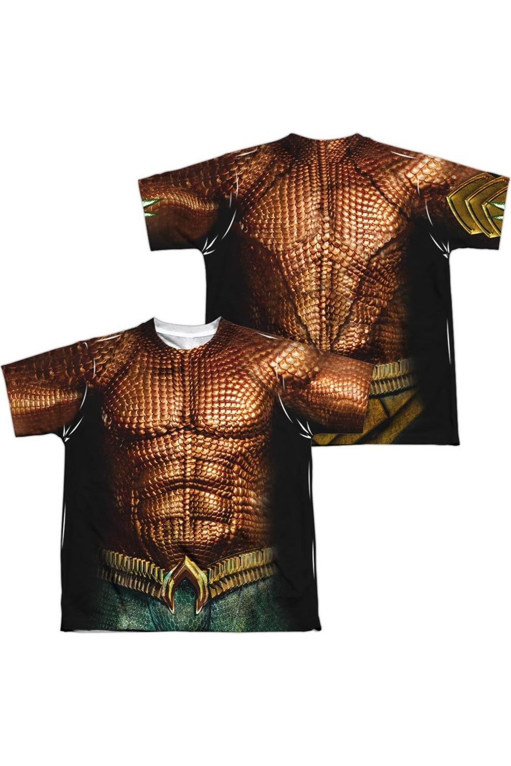 Футболка с коротким рукавом для детей с принтом костюма Аквамена (спереди и сзади) Gildan, белый
Футболка с коротким рукавом для детей с принтом костюма Аквамена (спереди и сзади) Gildan, белый