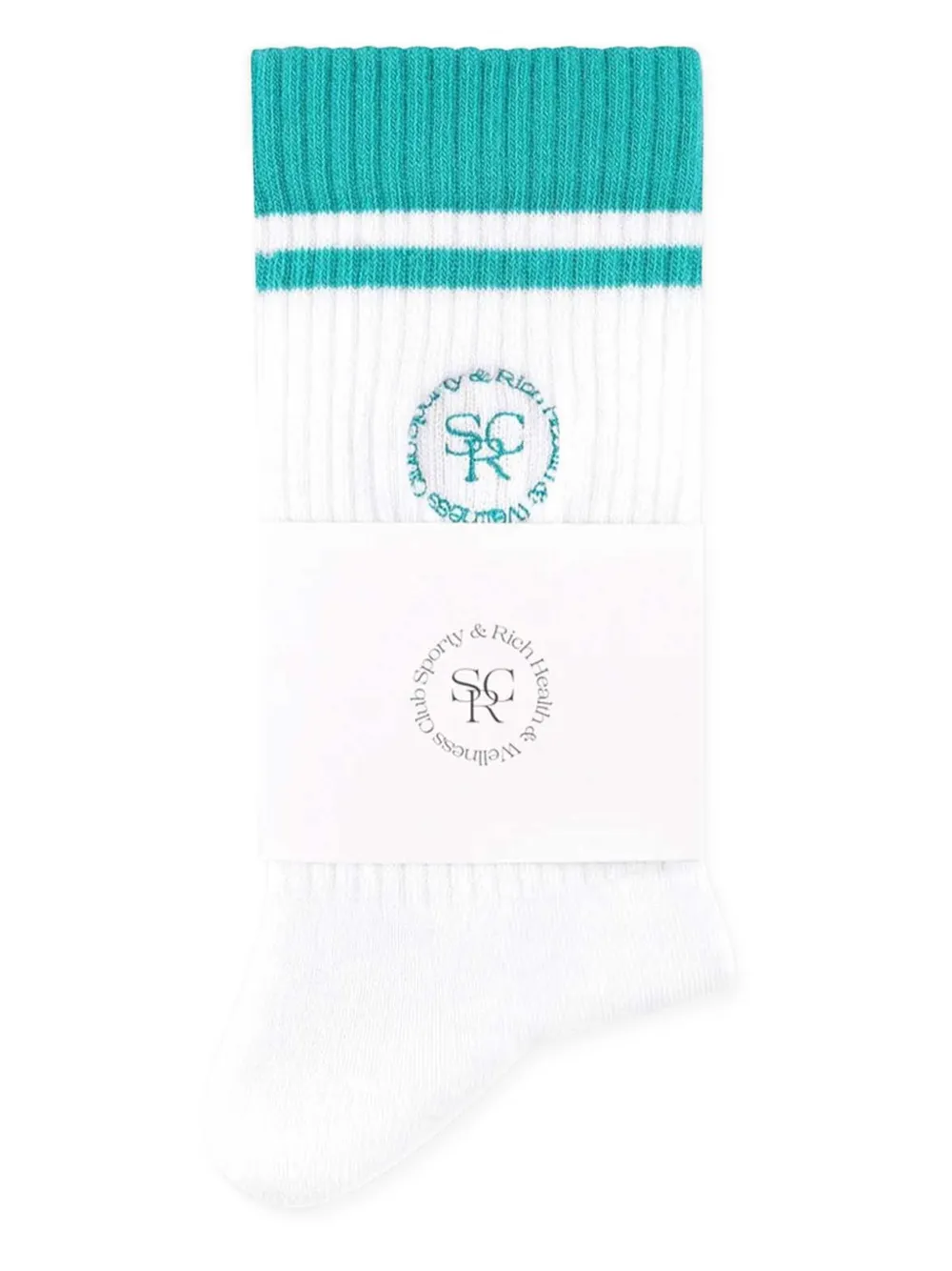 Полосатые носки с вышитым логотипом Sporty & Rich, белый
Полосатые носки с вышитым логотипом Sporty & Rich, белый