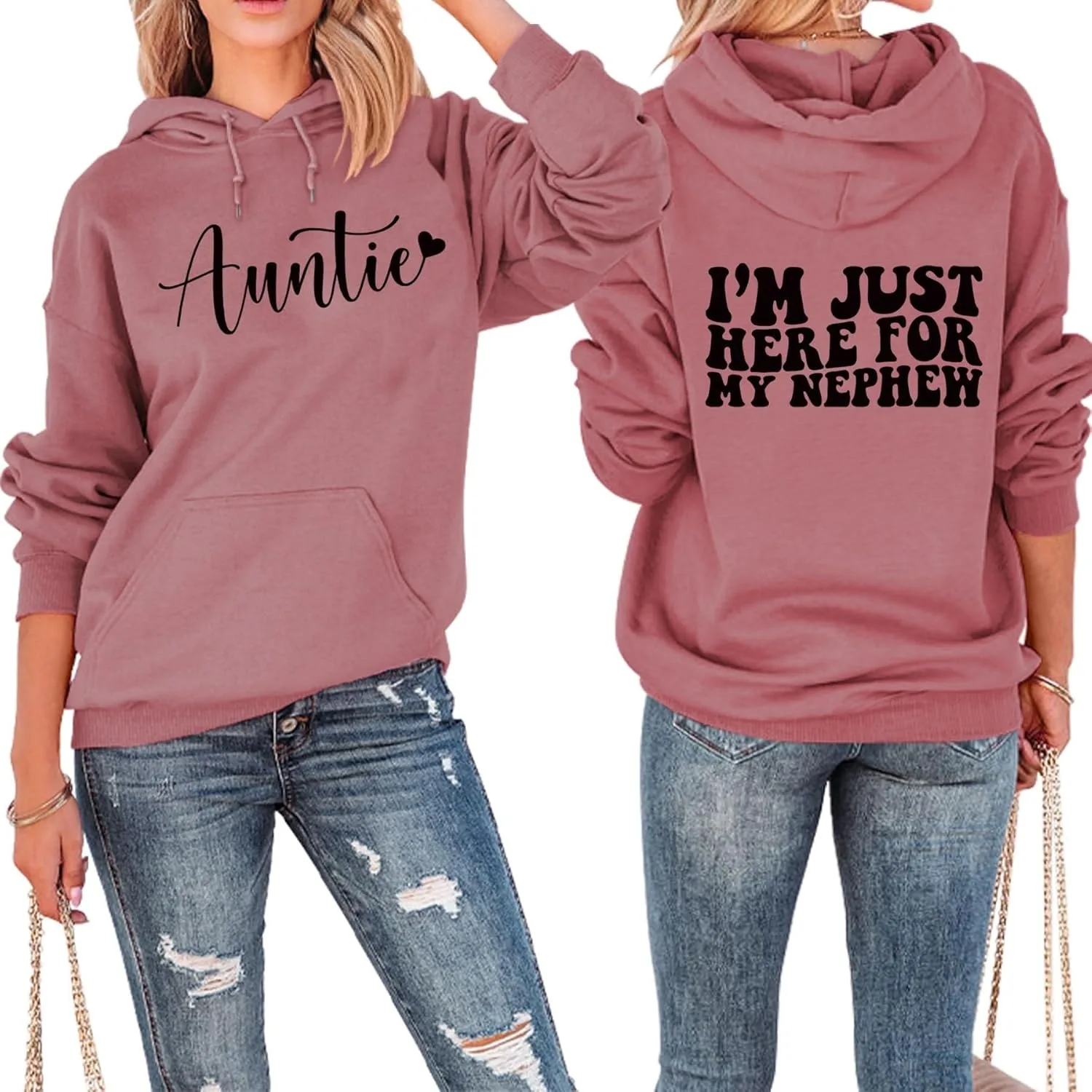 Толстовка с принтом "Тетя, я здесь только ради племянника" Bugrelsla
Толстовка с принтом "Тетя, я здесь только ради племянника" Bugrelsla