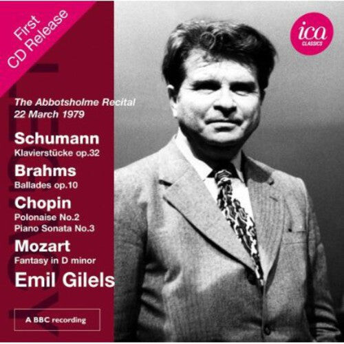 CD диск Schumann / Gilels, Emil: Legacy: Gilels Abbotsholme Recital
CD диск Schumann / Gilels, Emil: Legacy: Gilels Abbotsholme Recital