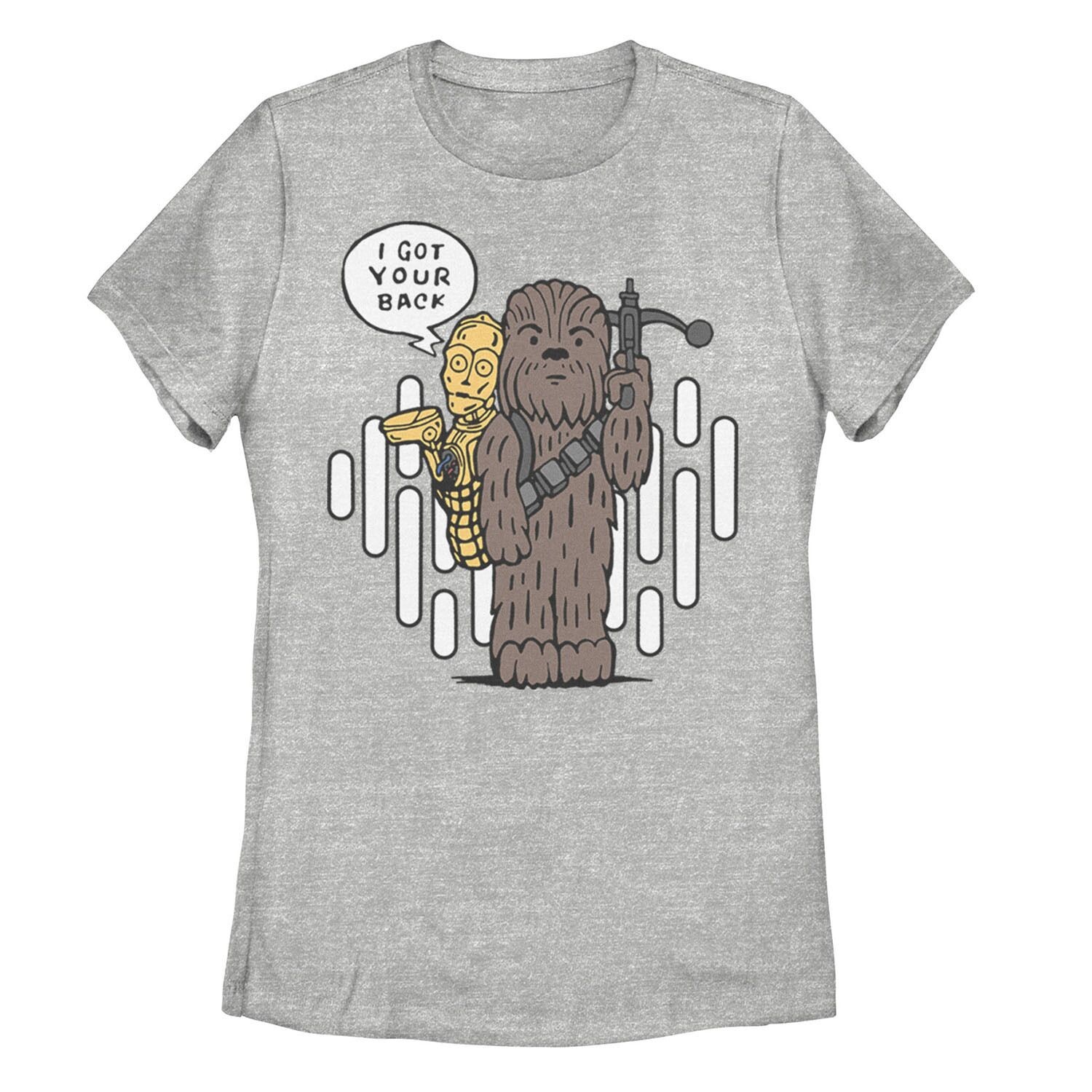 Детская футболка «Звездные войны» Chewie & C-3PO с надписью «I Got Your Back» Licensed Character
Детская футболка «Звездные войны» Chewie & C-3PO с надписью «I Got Your Back» Licensed Character