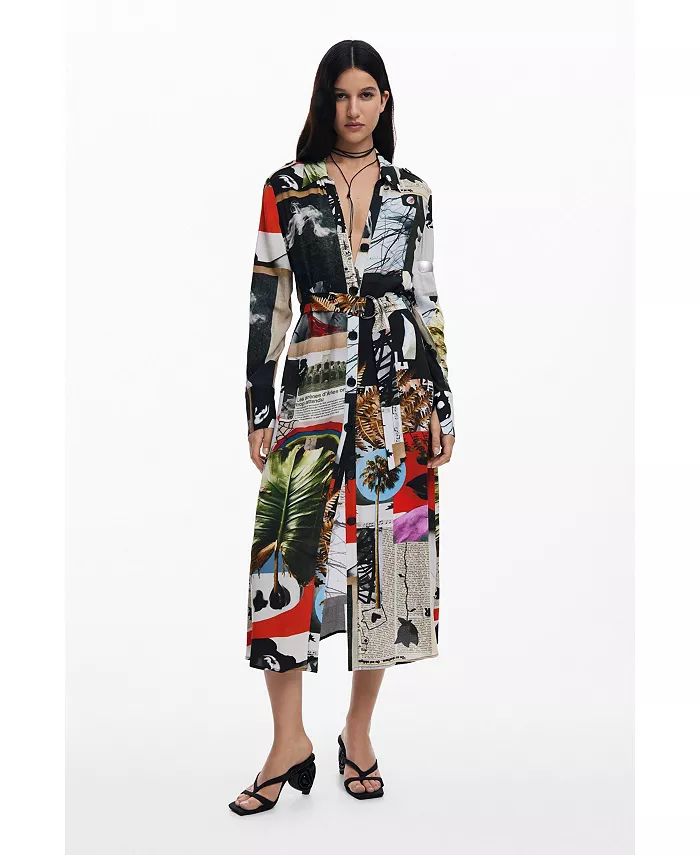 Женское платье от Christian Lacroix Desigual, мультиколор
Женское платье от Christian Lacroix Desigual, мультиколор