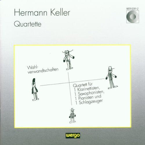 CD диск Keller: Quartette / Wahlverwandschaften
CD диск Keller: Quartette / Wahlverwandschaften