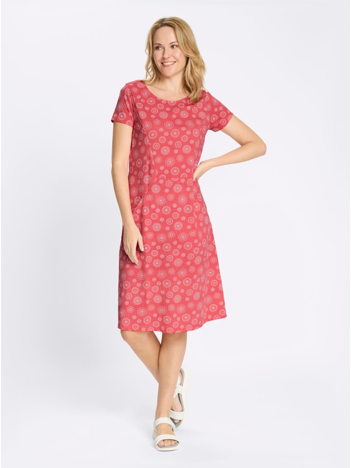 Платье из джерси с принтом грейпфрута и белого цвета Sieh an!
Платье из джерси с принтом грейпфрута и белого цвета Sieh an!