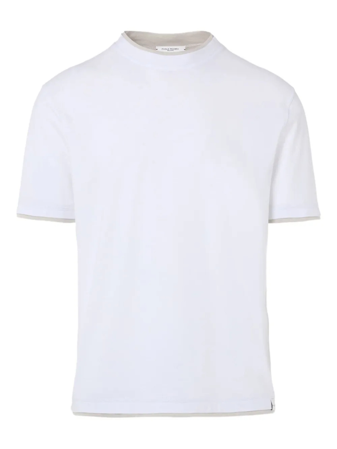 Многослойная футболка Paolo Pecora, белый 
Многослойная футболка Paolo Pecora, белый