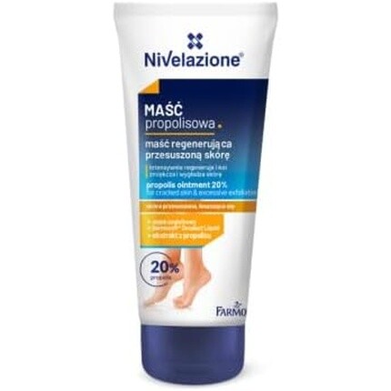 Nivelazione Мазь с прополисом 20% для потрескавшейся кожи 75мл, Farmona
Nivelazione Мазь с прополисом 20% для потрескавшейся кожи 75мл, Farmona