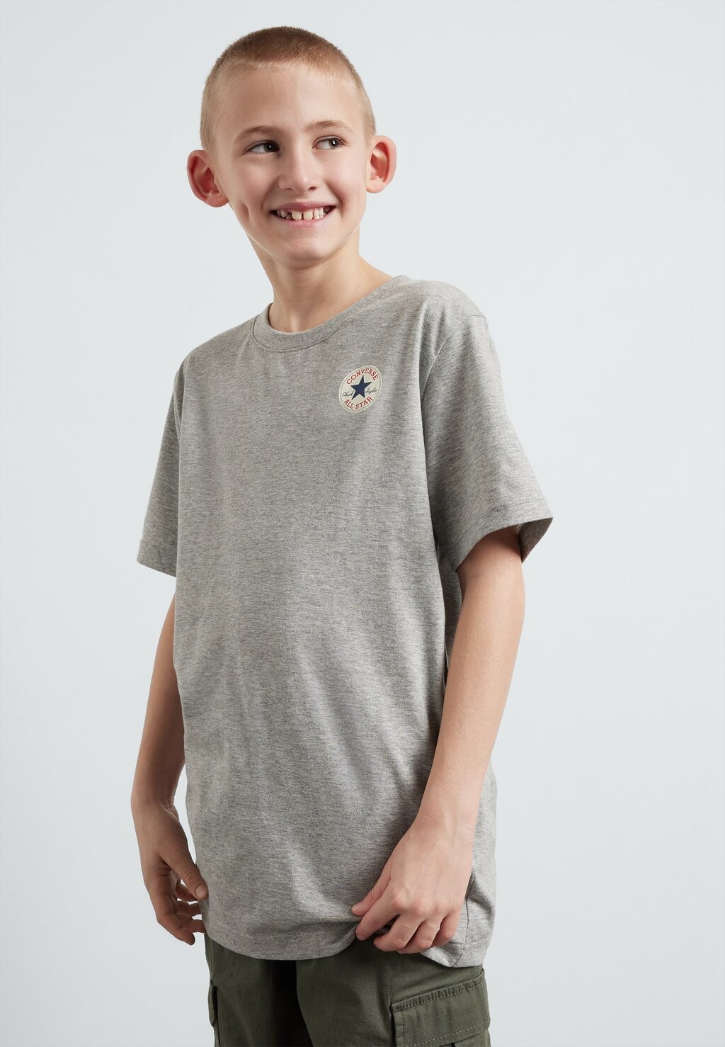 Базовая футболка UNISEX Converse, цвет grey heather
Базовая футболка UNISEX Converse, цвет grey heather