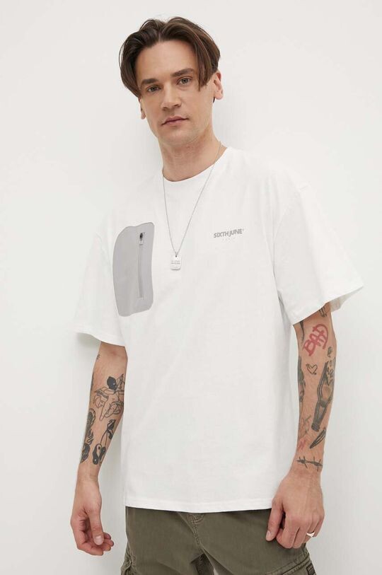Хлопковая футболка Sixth June, белый
Хлопковая футболка Sixth June, белый
