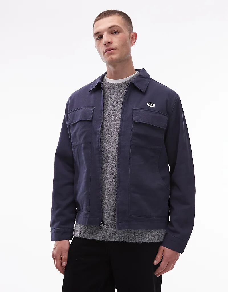 Куртка Vans McAvoy на молнии темно-синего цвета
Куртка Vans McAvoy на молнии темно-синего цвета