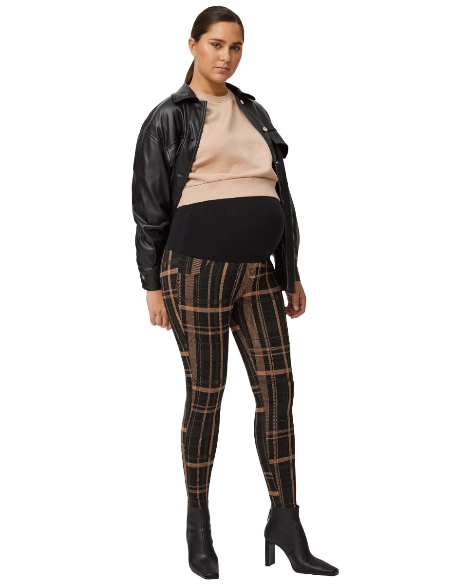 Леггинсы для беременных из жаккардовой ткани в клетку с эластичным трикотажным поясом Ysabel Mora, разноцветные
Леггинсы для беременных из жаккардовой ткани в клетку с эластичным трикотажным поясом Ysabel Mora, разноцветные