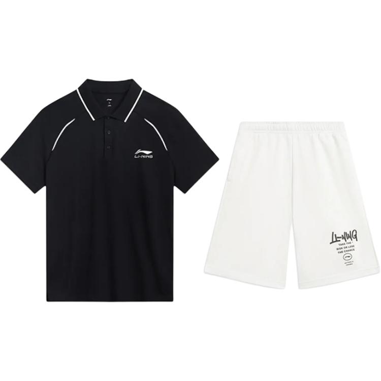 LINING Повседневная спортивная одежда унисекс black+white
LINING Повседневная спортивная одежда унисекс black+white