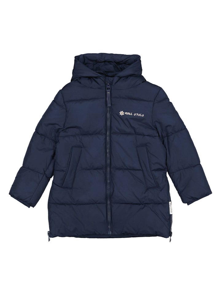Marc O'Polo Junior Стеганое пальто темно-синего цвета
Marc O'Polo Junior Стеганое пальто темно-синего цвета