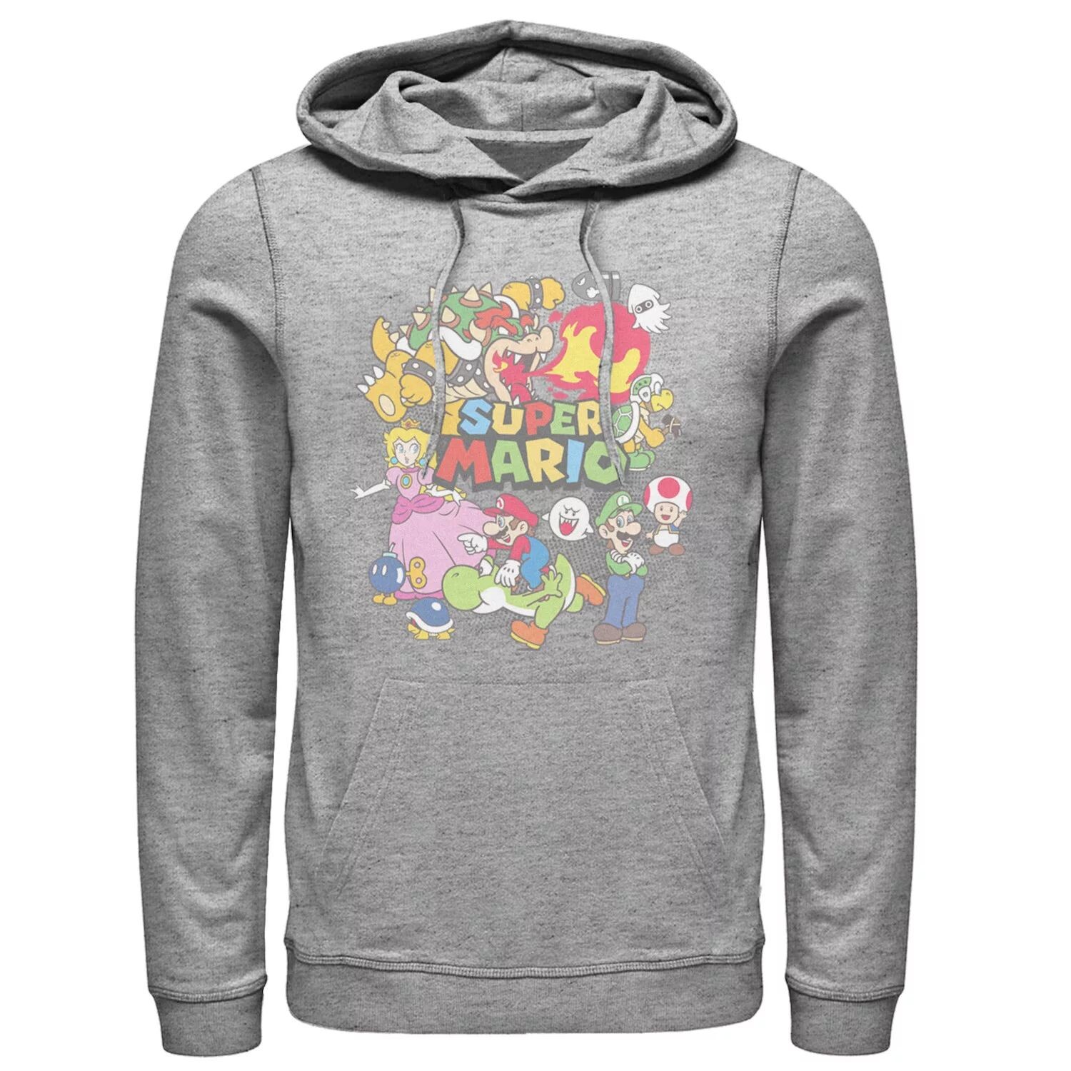 Мужская спиральная футболка с персонажем Super Mario Licensed Character
Мужская спиральная футболка с персонажем Super Mario Licensed Character