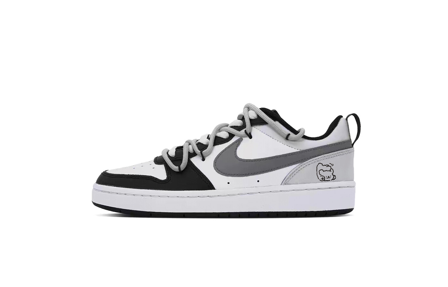 Кроссовки Nike Court Borough Skateboarding Shoes Women's Low-top Black/White/Gray, темно-серый
Кроссовки Nike Court Borough Skateboarding Shoes Women's Low-top Black/White/Gray, темно-серый