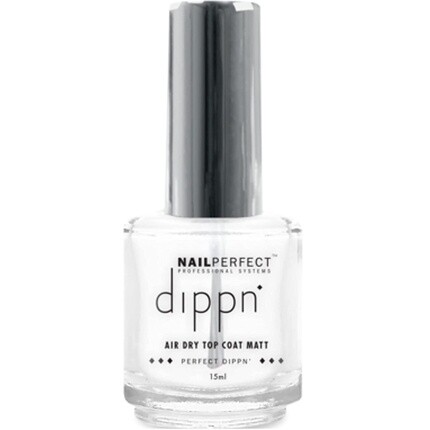 Матовое верхнее покрытие Dippn' Air Dry, Nail Perfect
Матовое верхнее покрытие Dippn' Air Dry, Nail Perfect