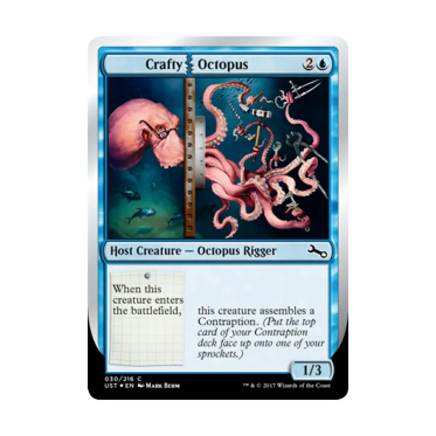 CCG Коварный осьминог (С), MTG - Unstable
CCG Коварный осьминог (С), MTG - Unstable