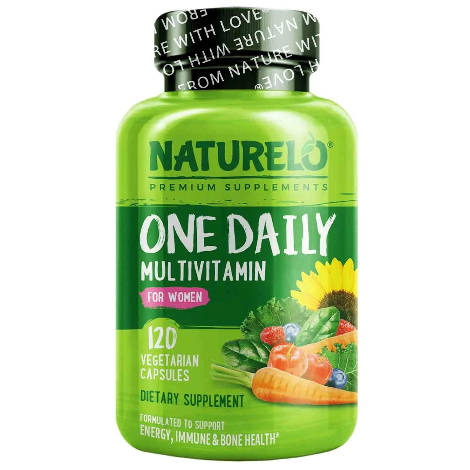 Мультивитамины для женщин NATURELO One Daily Multivitamin,120 капсул
Мультивитамины для женщин NATURELO One Daily Multivitamin,120 капсул