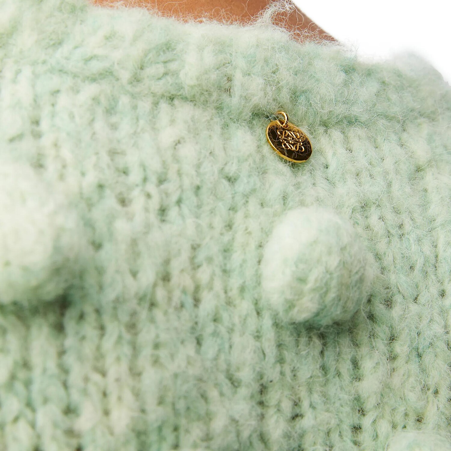 Свитер женский мятно-зеленый Loewe
Свитер женский мятно-зеленый Loewe