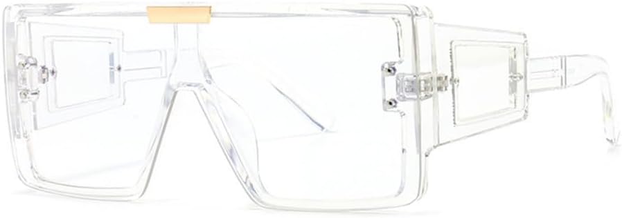 Современные солнцезащитные очки LVTFCO Fashion Oversized Square для женщин и мужчин в ретро-оправе с сиамской рамкой. Модный товар. Защита от УФ-излучения UV400, Clear
Современные солнцезащитные очки LVTFCO Fashion Oversized Square для женщин и мужчин в ретро-оправе с сиамской рамкой. Модный товар. Защита от УФ-излучения UV400, Clear