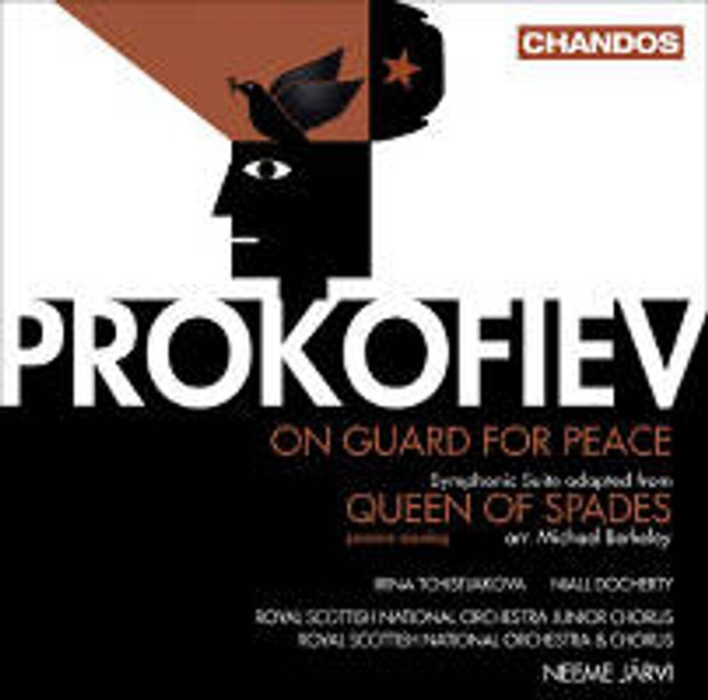 Диск CD Prokofiev: On Guard for Peace / The Queen of Spades Suite - Sergei Prokofiev, Neeme Järvi, Irina Tchistjakova, Royal Scottish National Orchestra, Royal Scottish National Orchestra Chorus
Диск CD Prokofiev: On Guard for Peace / The Queen of Spades Suite - Sergei Prokofiev, Neeme Järvi, Irina Tchistjakova, Royal Scottish National Orchestra, Royal Scottish National Orchestra Chorus