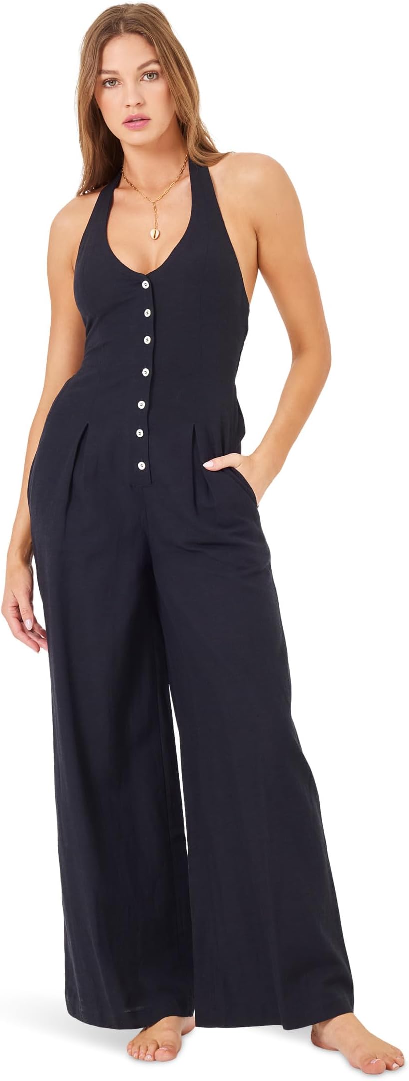 Брюки L*Space Alena Jumpsuit, Black
Брюки L*Space Alena Jumpsuit, Black