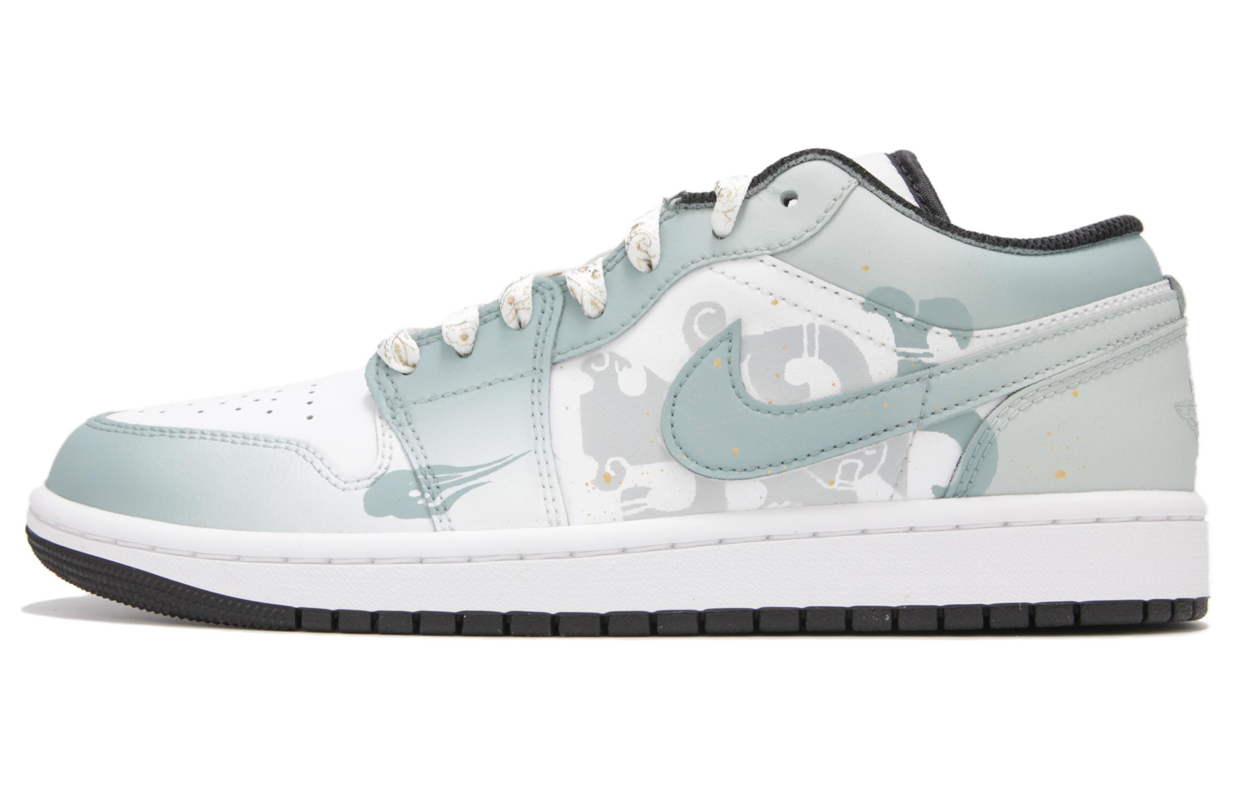 Jordan Баскетбольные кроссовки Air 1 с амортизацией и противоскользящим эффектом, винтажные, низкие, мужские, цвет белый-зеленый
Jordan Баскетбольные кроссовки Air 1 с амортизацией и противоскользящим эффектом, винтажные, низкие, мужские, цвет белый-зеленый