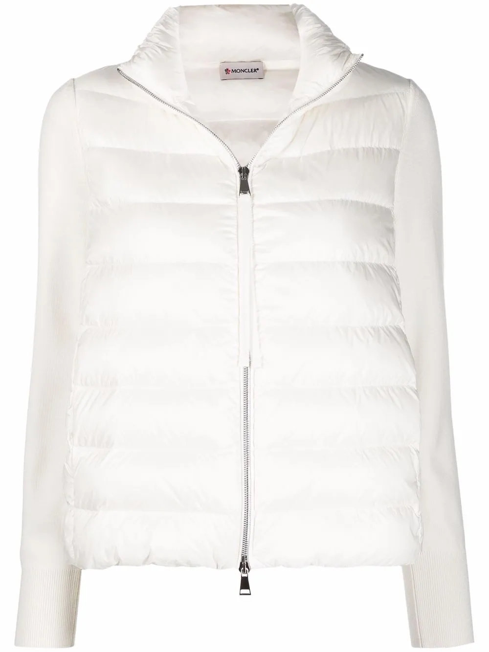 Пуховик на молнии Moncler, белый
Пуховик на молнии Moncler, белый