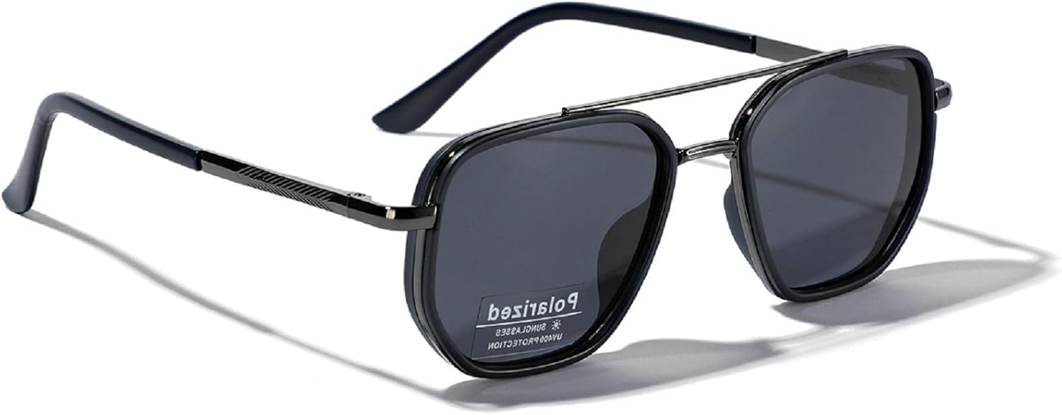 Ретро-солнцезащитные очки квадратной формы для женщин и мужчин в стиле 70-х, очки-пилот, модные поляризованные солнцезащитные очки с металлическим двойным острием mincl, C4
Ретро-солнцезащитные очки квадратной формы для женщин и мужчин в стиле 70-х, очки-пилот, модные поляризованные солнцезащитные очки с металлическим двойным острием mincl, C4