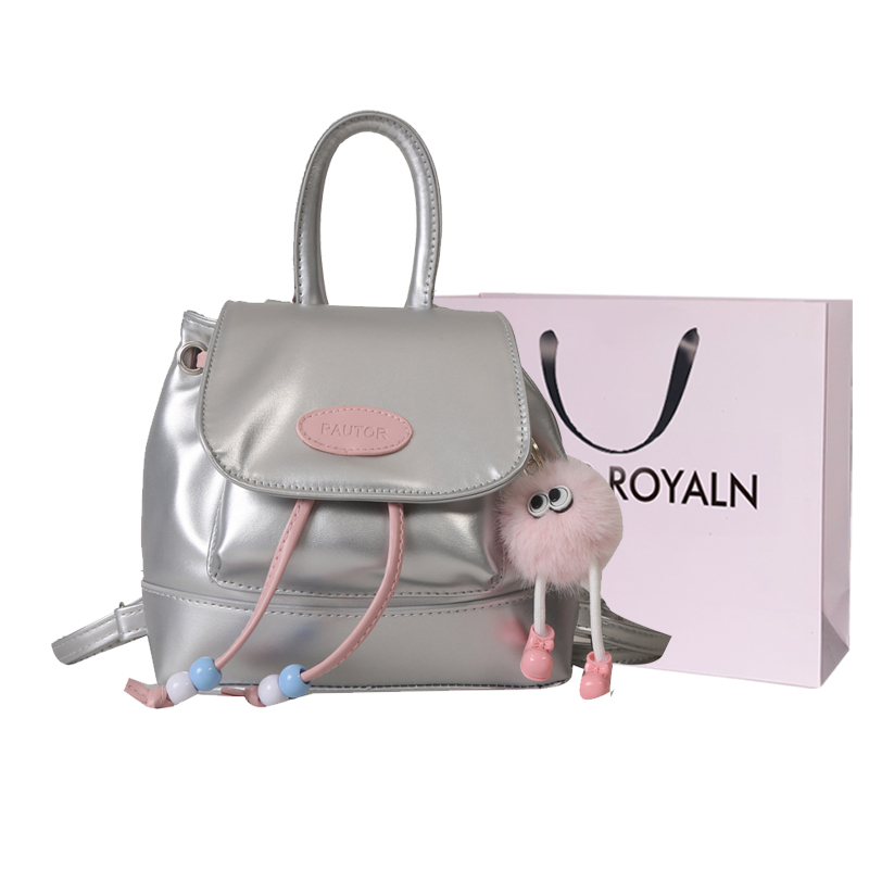 LOUIS ROYALN Женский рюкзак черный белый серебристый розовый коричневый, Silver+Custom Shopping Bag
LOUIS ROYALN Женский рюкзак черный белый серебристый розовый коричневый, Silver+Custom Shopping Bag