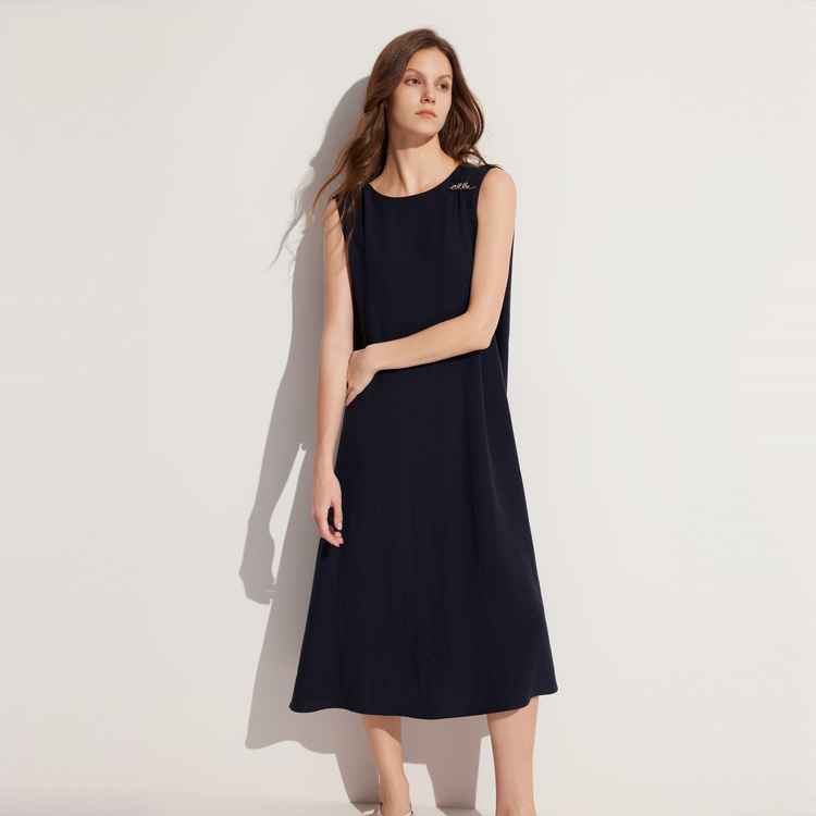 ELLE Платье без рукавов Women's Navy Blue
ELLE Платье без рукавов Women's Navy Blue