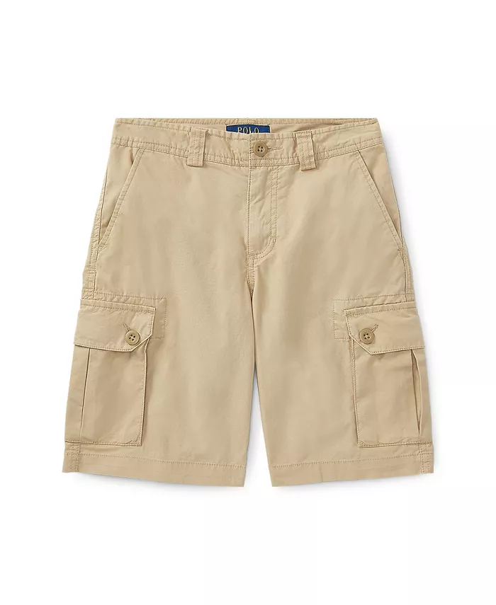 Шорты карго из стретч-ткани для мальчиков Big Boys Polo Ralph Lauren, коричневый/бежевый 
Шорты карго из стретч-ткани для мальчиков Big Boys Polo Ralph Lauren, коричневый/бежевый