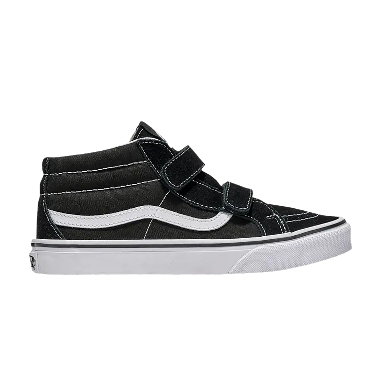 Кроссовки Sk8-Mid Reissue V Kids 'Black White', черный
Кроссовки Sk8-Mid Reissue V Kids 'Black White', черный