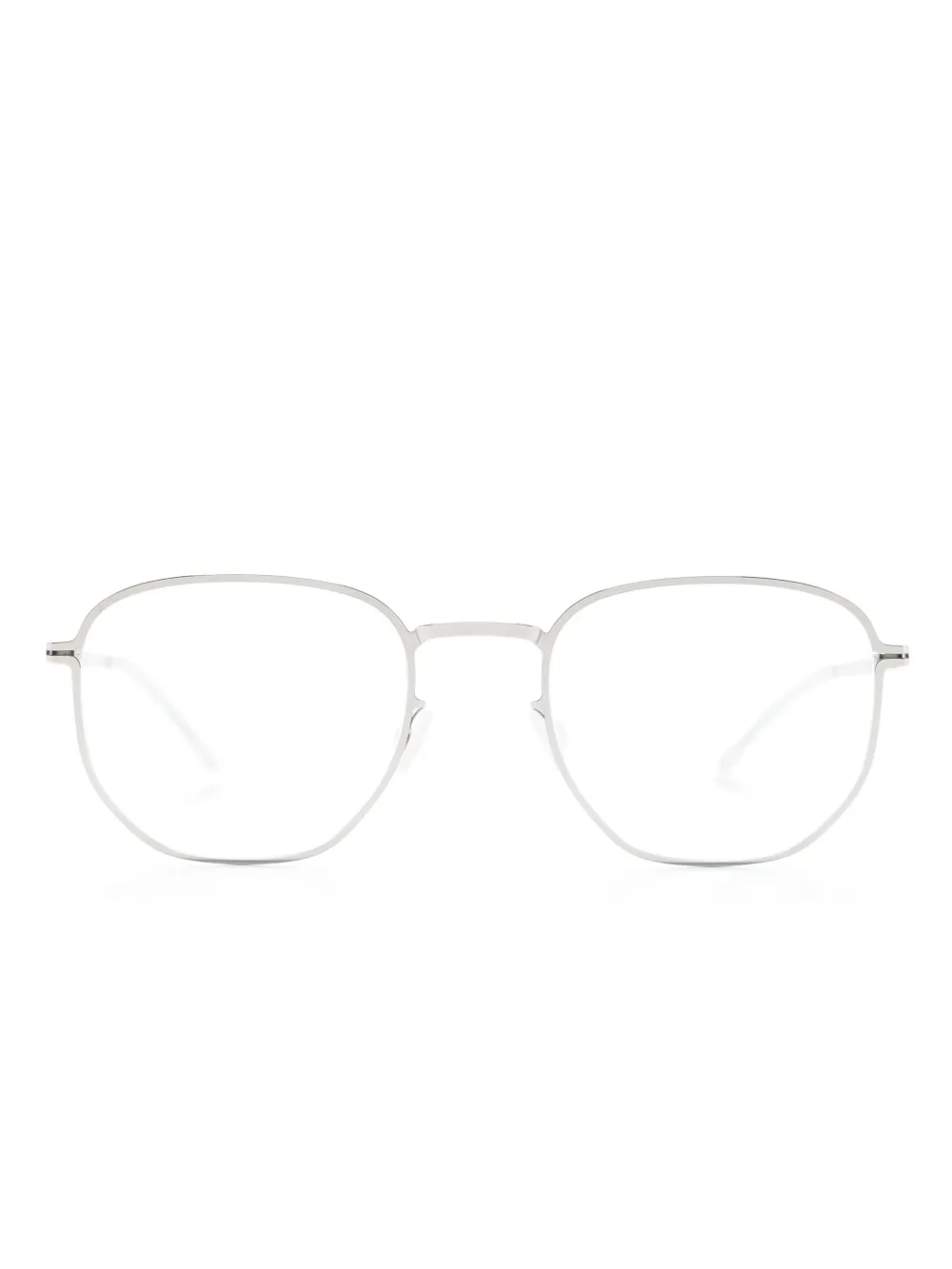 Очки Ryker в квадратной оправе Mykita, серебяный
Очки Ryker в квадратной оправе Mykita, серебяный