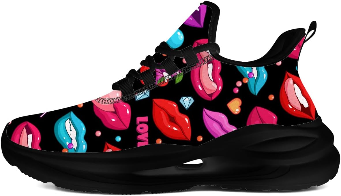 Женские кроссовки с принтом губ, для бега, тенниса и прогулок Generic, 3103 Multicolor
Женские кроссовки с принтом губ, для бега, тенниса и прогулок Generic, 3103 Multicolor