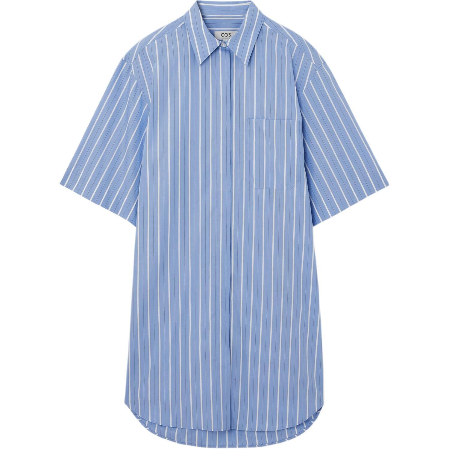 Платье с короткими рукавами женское синее Cos
Платье с короткими рукавами женское синее Cos