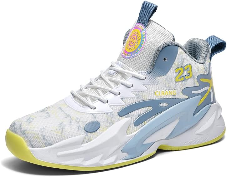 Баскетбольные кроссовки для мальчика, легкие модные кеды Jevaloo, белый/серый
Баскетбольные кроссовки для мальчика, легкие модные кеды Jevaloo, белый/серый