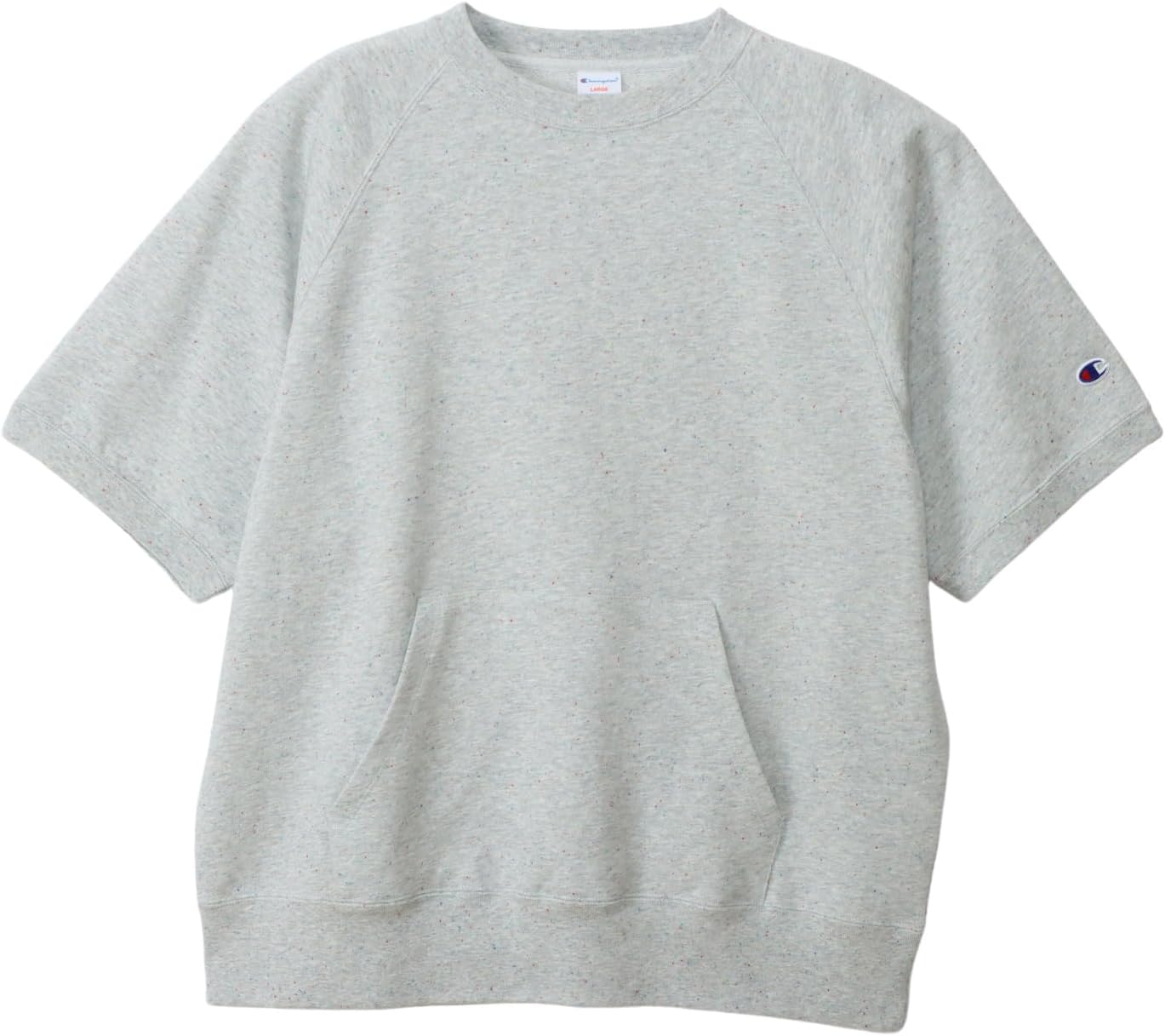 Мужская толстовка Champion Relax Fit с коротким рукавом-реглан, хлопок американского производства, C3-B012, меланжевый серый
Мужская толстовка Champion Relax Fit с коротким рукавом-реглан, хлопок американского производства, C3-B012, меланжевый серый