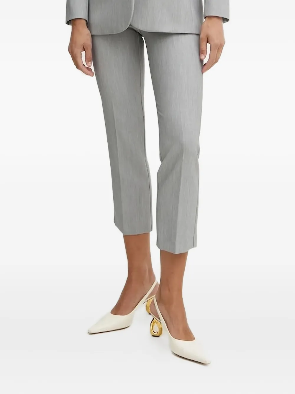 Укороченные брюки Patrizia Pepe, серый
Укороченные брюки Patrizia Pepe, серый