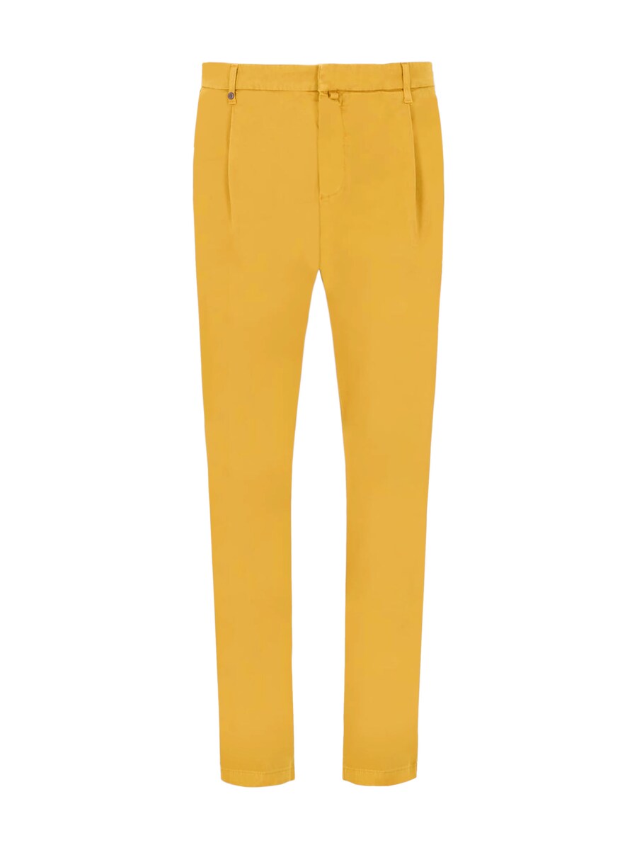 Узкие брюки со складками спереди Distretto12 Rio Pence T. Giron, желтый
Узкие брюки со складками спереди Distretto12 Rio Pence T. Giron, желтый