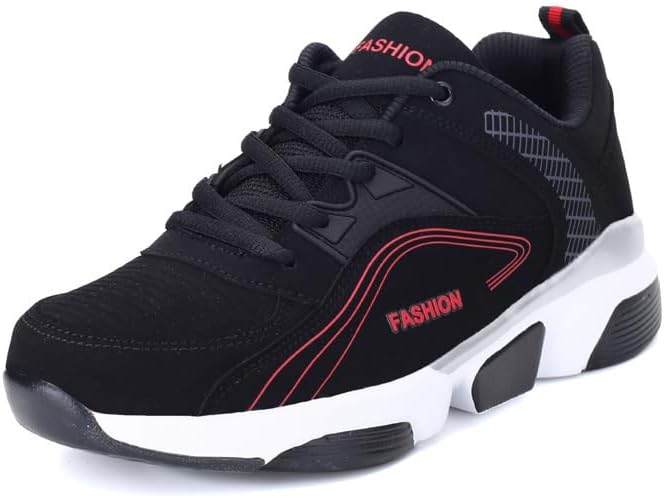 HoaloX Large Size Breathable Mesh Sports Shoes Sports Shoes- легкие спортивные кроссовки для бега и тренировок, черный/красный
HoaloX Large Size Breathable Mesh Sports Shoes Sports Shoes- легкие спортивные кроссовки для бега и тренировок, черный/красный