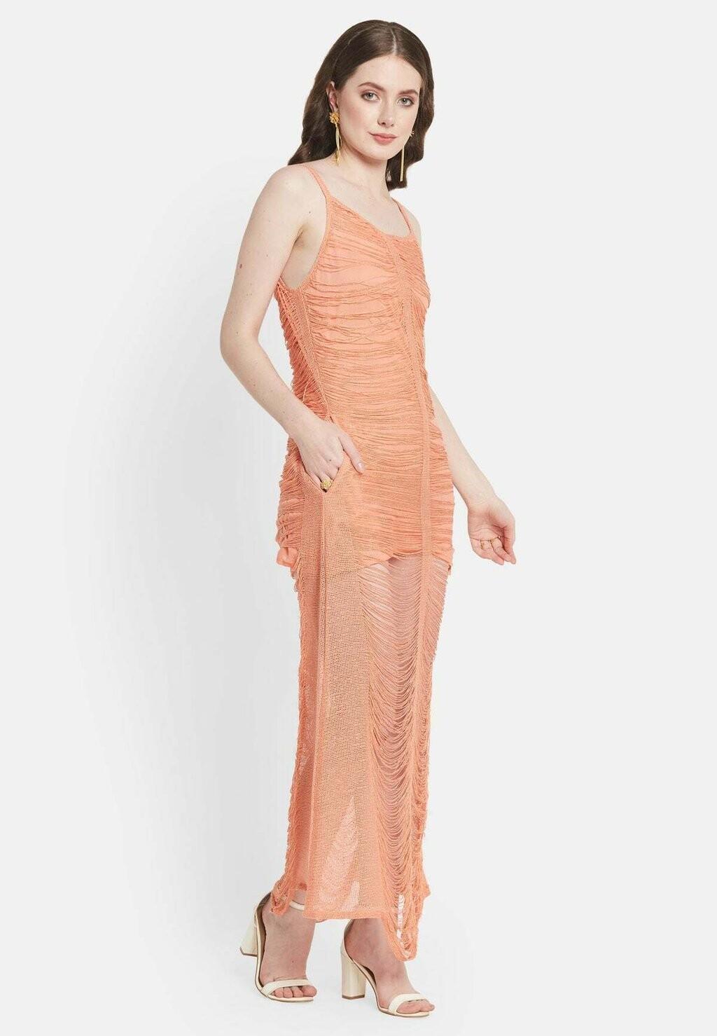 Платье макси GLIMMER Be Sunset, абрикос
Платье макси GLIMMER Be Sunset, абрикос