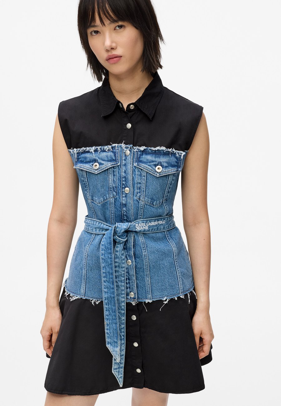 Платье Karl Lagerfeld Jeans Denim dress, Washed Blue-Black/Mottled Anthracite
Платье Karl Lagerfeld Jeans Denim dress, Washed Blue-Black/Mottled Anthracite