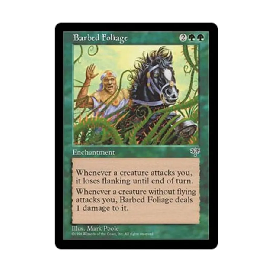 CCG Колючая листва (U), MTG - Mirage
CCG Колючая листва (U), MTG - Mirage