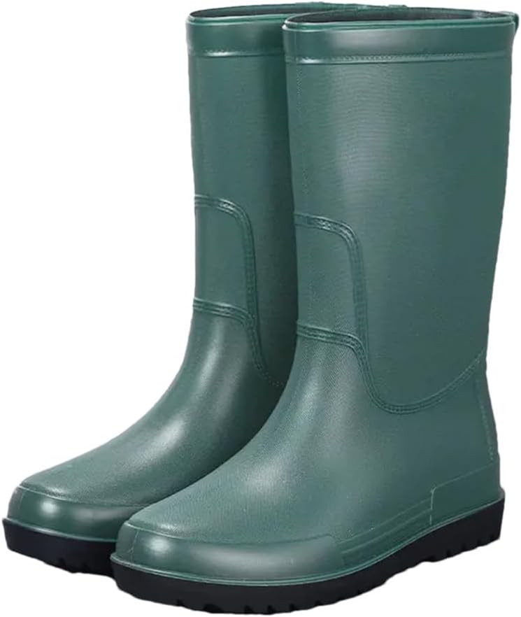 Мужские резиновые сапоги Wjnvfioo средней высоты до голени, противоскользящие, износостойкие, для рыбалки на открытом воздухе, водонепроницаемые, En8 and Padded
Мужские резиновые сапоги Wjnvfioo средней высоты до голени, противоскользящие, износостойкие, для рыбалки на открытом воздухе, водонепроницаемые, En8 and Padded