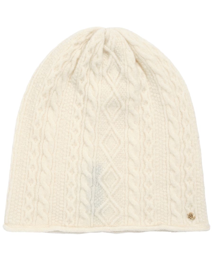 Миниатюрная вязаная шапка-бини с косами Lauren Ralph Lauren, Cream
Миниатюрная вязаная шапка-бини с косами Lauren Ralph Lauren, Cream
