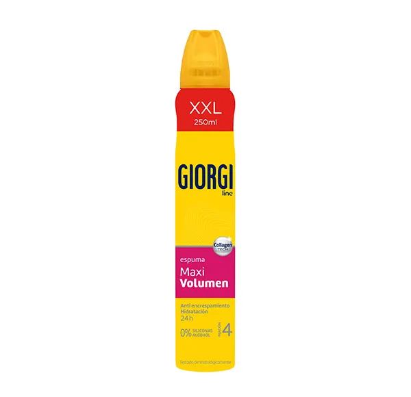 Пена для укладки Maxi Volumen Giorgi, 250 ml
Пена для укладки Maxi Volumen Giorgi, 250 ml